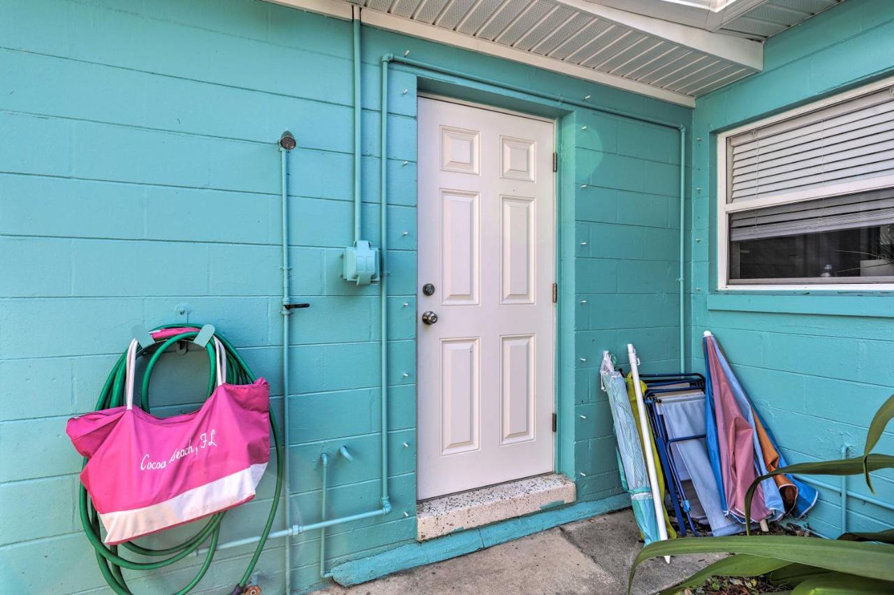 Cute And Cozy Florida Duplex Walk To Beaches! ココアビーチ エクステリア 写真